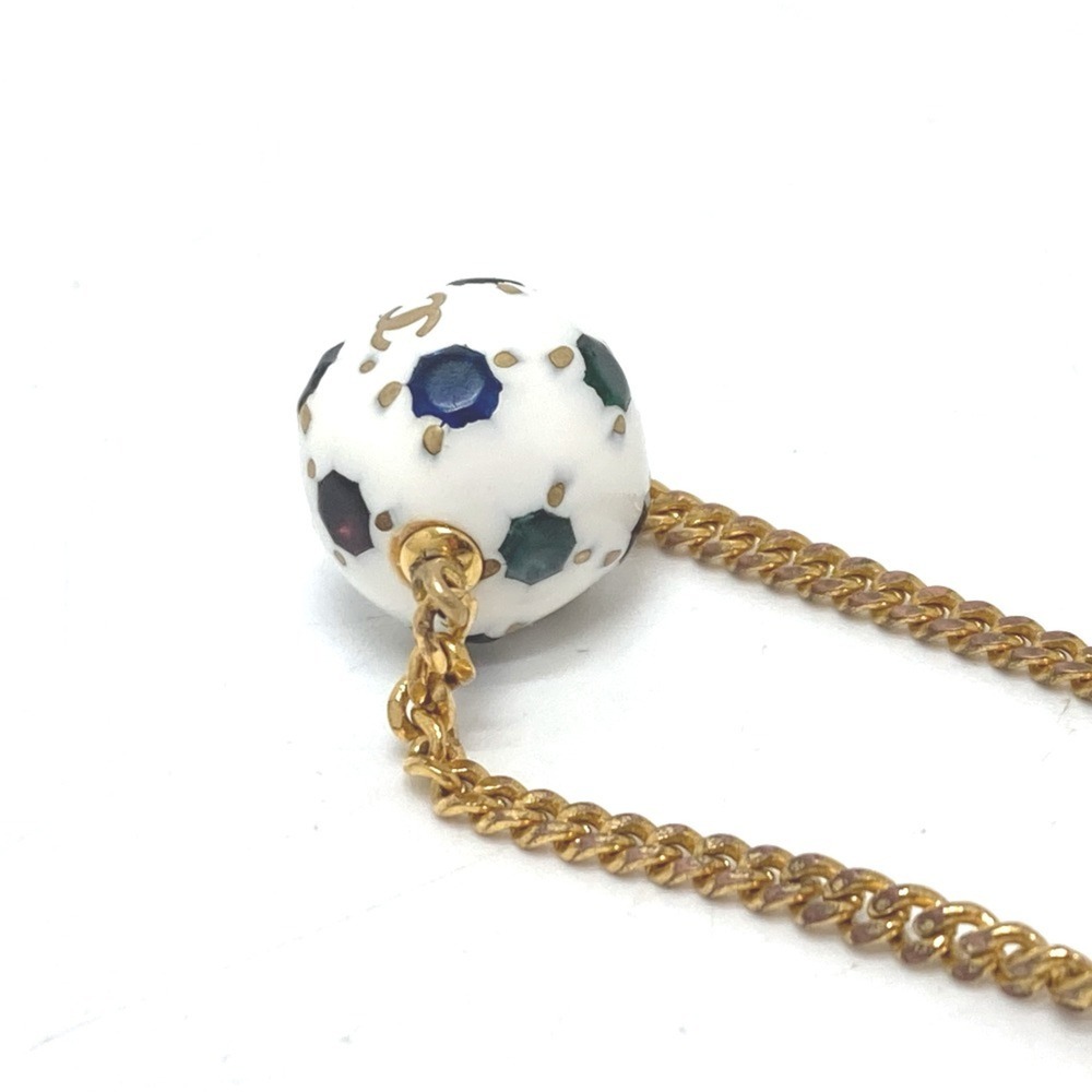 CHANEL Authentic Gold Logo Charm Bracelet - Picture 4 of 8
